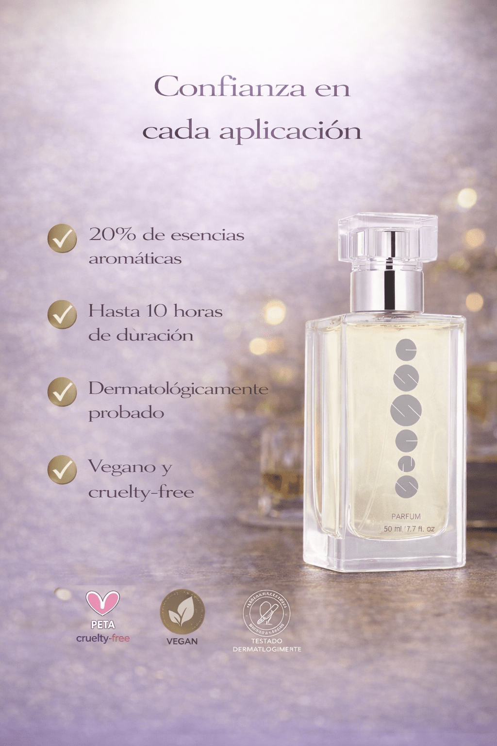 Perfume de hombre Essens M007 | Intenso y Amaderado - VerliGlow