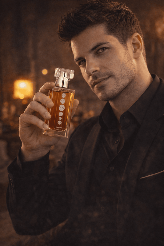 Perfume de hombre Essens M008 | Intenso y Amaderado - VerliGlow