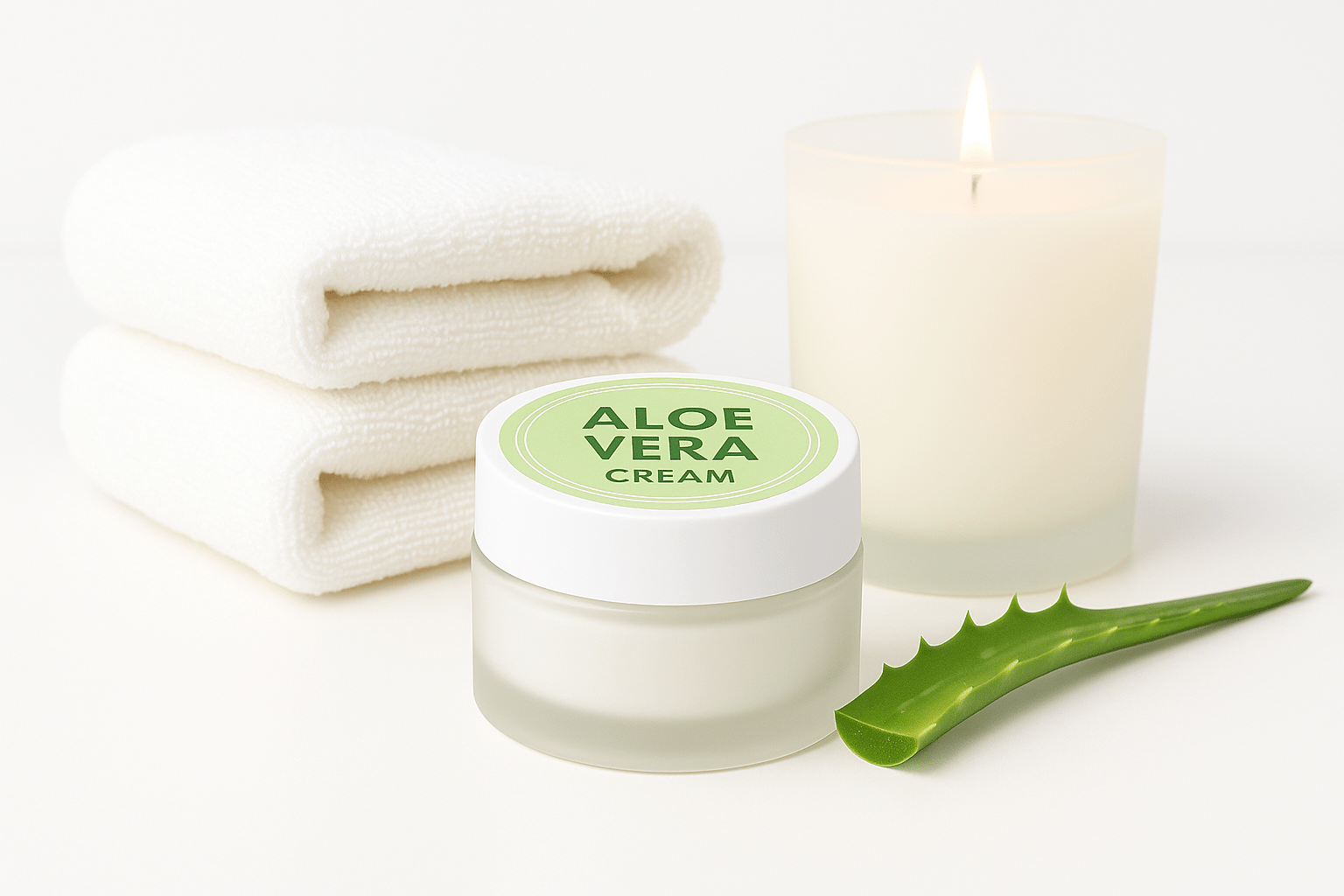 Crema facial con aloe vera Essens integrada en rutina diaria de cuidado facial para una piel sana e hidratada
