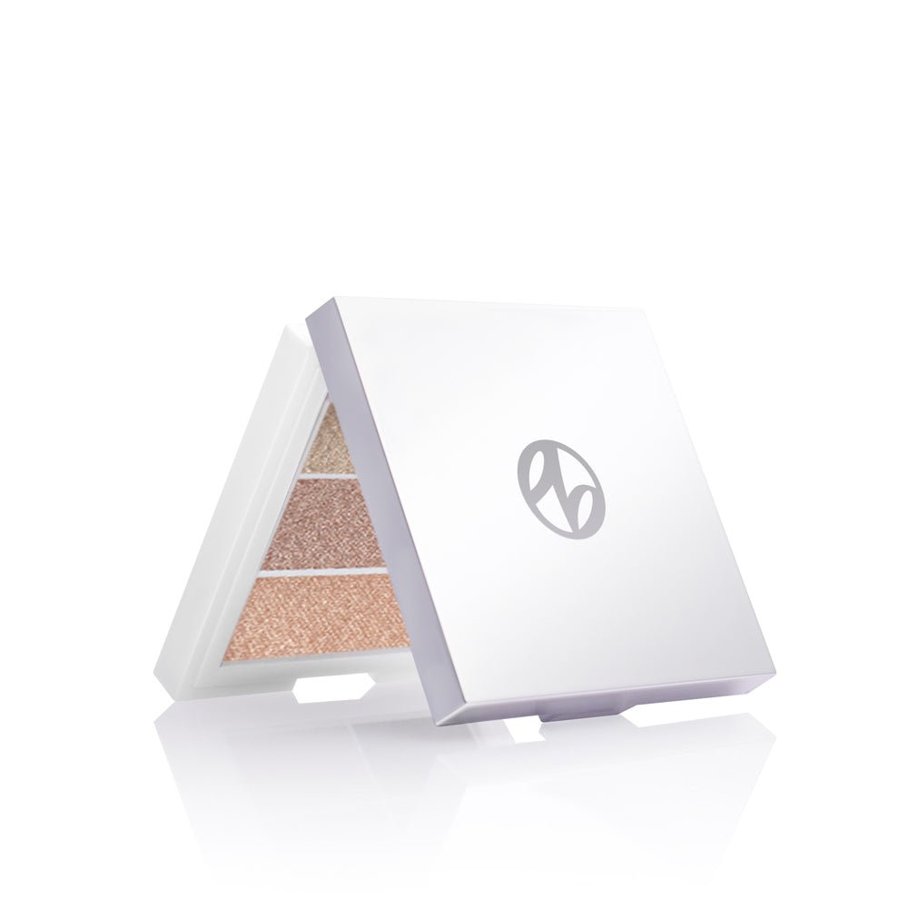 Paleta iluminadora Essens con acabado glow natural para realzar el rostro