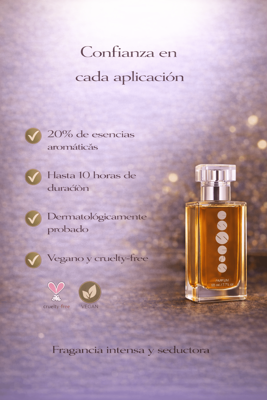 Perfume de hombre Essens M008 | Intenso y Amaderado - VerliGlow