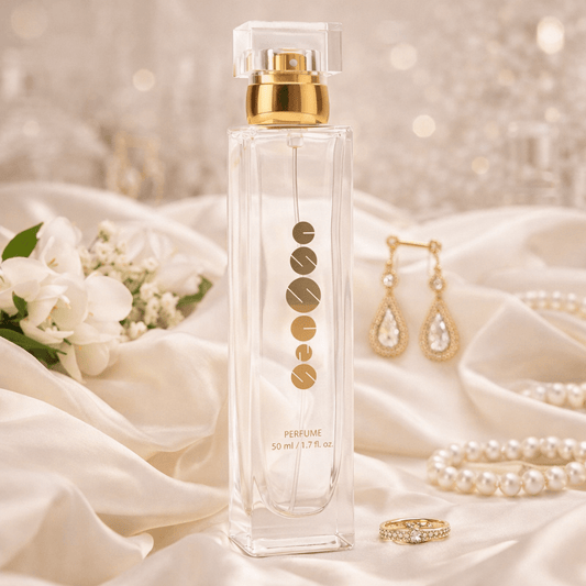 Perfume Essens W151, una fragancia floral sofisticada que transmite feminidad y seguridad.
